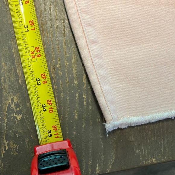 LC Lauren Conrad Distressed Color Skinny Jeans. Pale pink color. - Picture 11 of 16